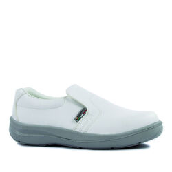 Mocassins de s&eacute;curit&eacute; femme STELLA S2 SRA BLANC VAUJOURS